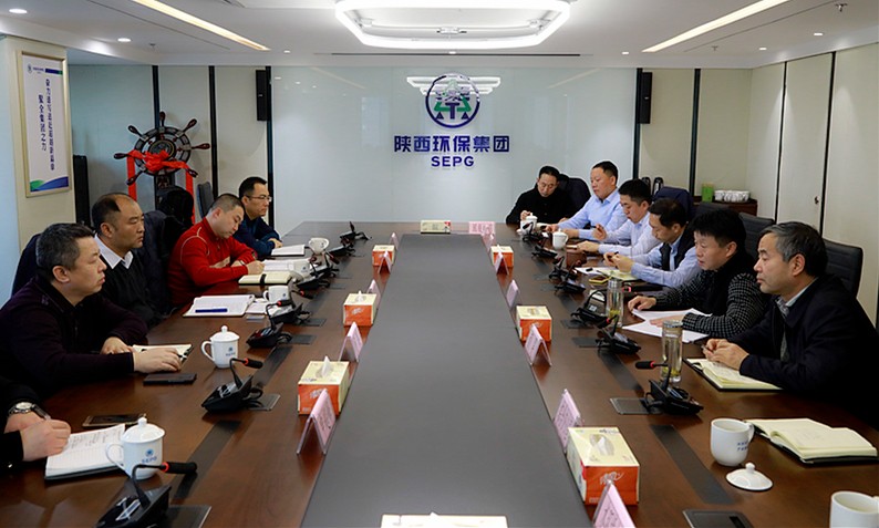 熊良虎会见西安市城管局局长李平伟