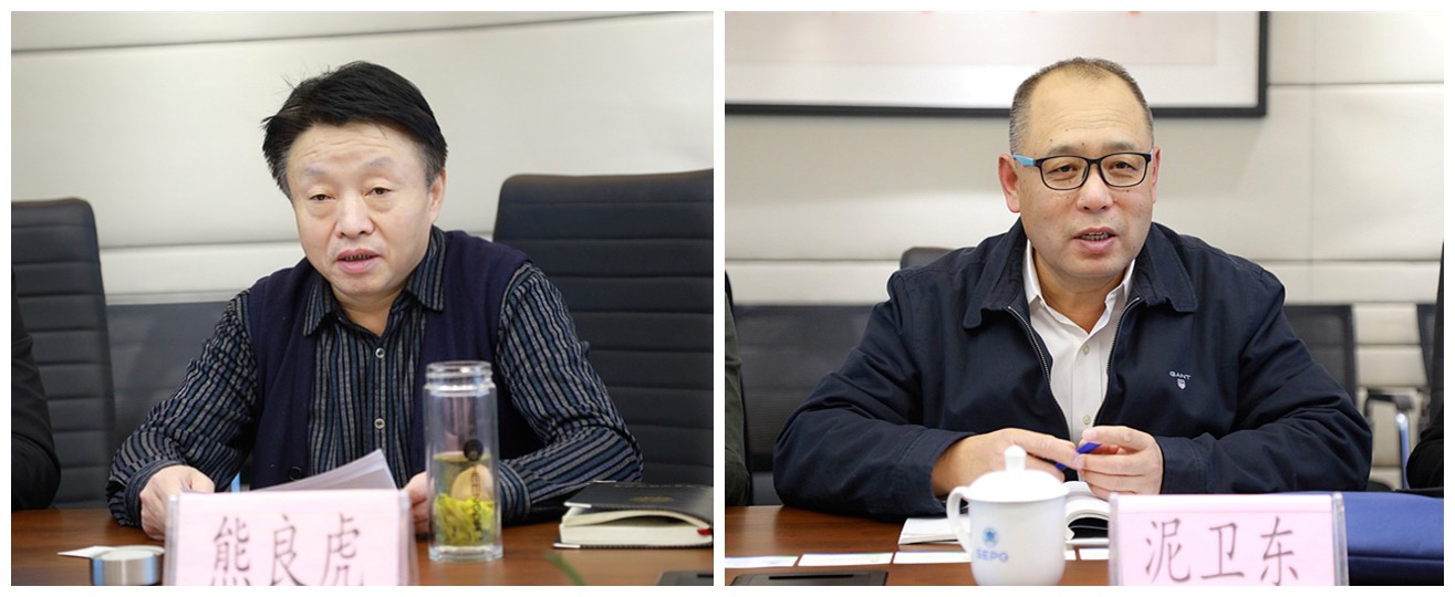 熊良虎会见中建材（北京）金年会公司董事长泥卫东