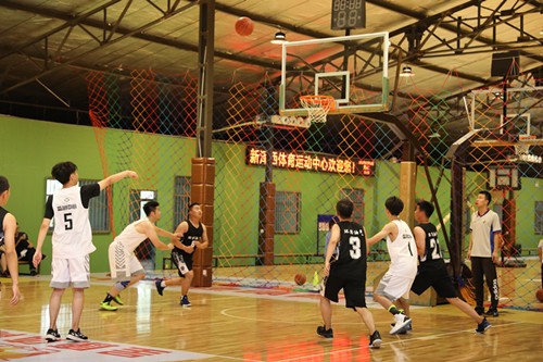 陕西金年会集团2019年职工篮球角逐拉开火幕