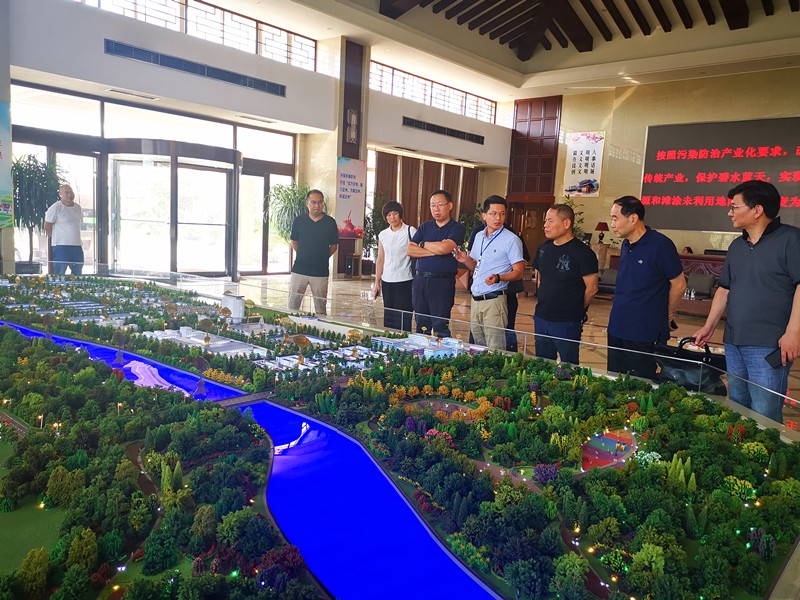 陕西金年会集团赴北方（定州）再生资源产业基地调研