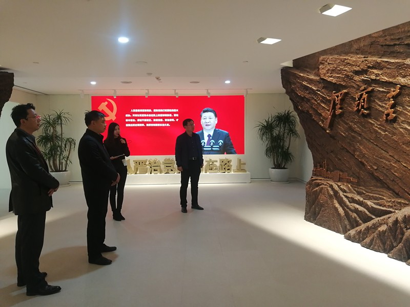 陕西金年会集团赴耽搁石油集团、西安城投集团调查进建廉政文化示范点建设工作