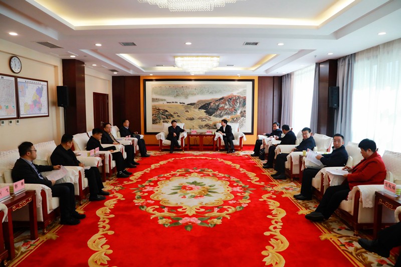 熊良虎拜会榆林市市长李春临、副市长张成功