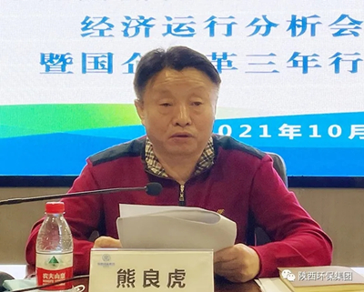 陕西金年会集团召开贯彻省属企业2021年前三季度经济运行分析会议心灵暨深入国企鼎新三年行动推动会议